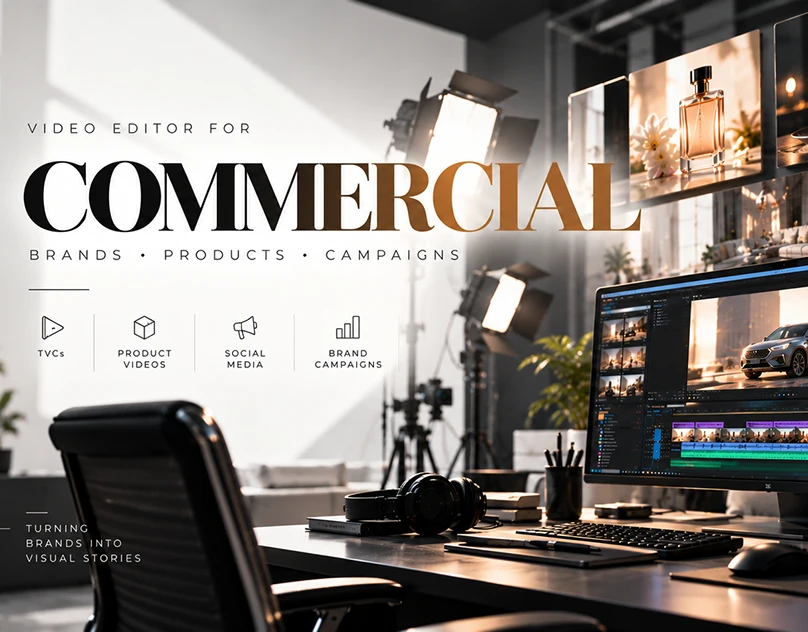 Video editor for commercial